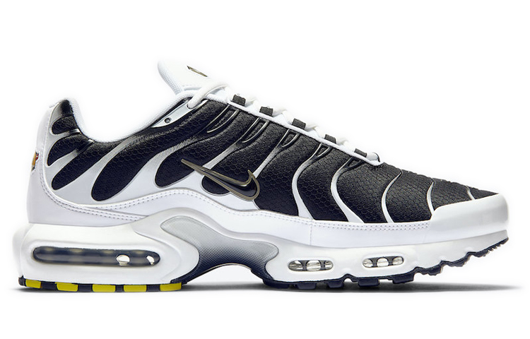 Nike Air Max Plus White Black Metallic Pewter