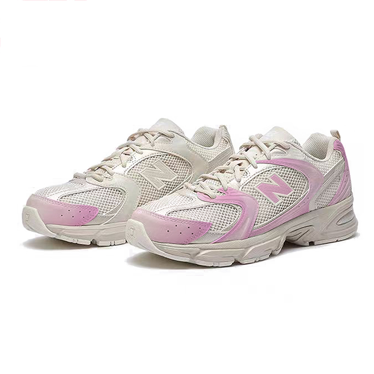 New Balance NB 530 Slip Resistant, Abrasion Resistant, Breathable Low Top Running Shoes Unisex Beige Brown Pink купить в интернет-магазине Yoocart с быстрой доставкой по России.