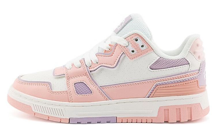 Kappa Skateboard Shoes Low-Top Skateboard Shoes Women's Pink