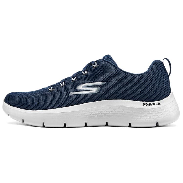 Skechers GOWALK Slip Resistant, Abrasion Resistant, Breathable Low Top Running Shoes Men's Marine Blue