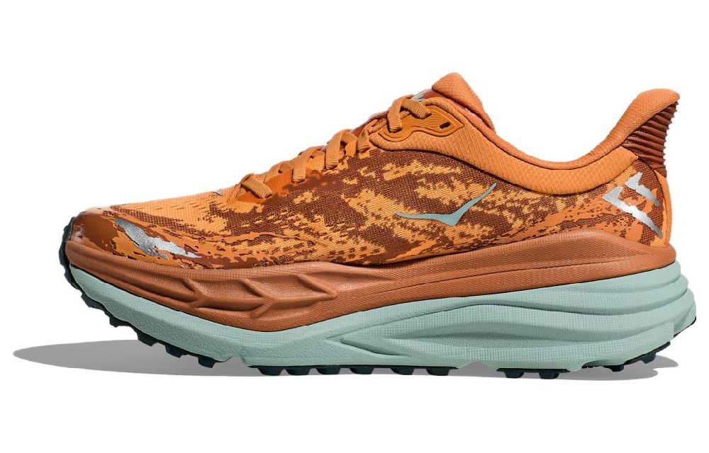 HOKA ONE ONE Stinson 7 Logo-Printed Lace-Up Sneakers