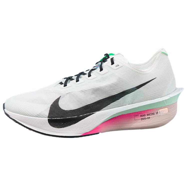 Nike Zoom VaporFly Next 4% Abrasion Resistant Low Top Running Shoes Men's White