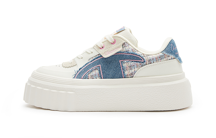 Champion Pompadour Shoes Champ Creeper 1 Low-Top Skateboard Shoes Women's Blue