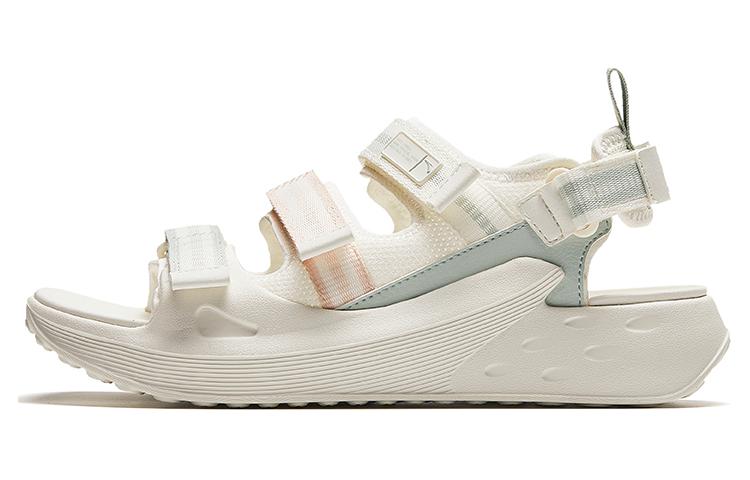 Anta Life Collection Beach Sandals Women's White Gray Green Brown