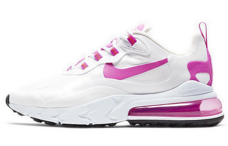 Nike Air Max 270 React White Fire Pink Women's