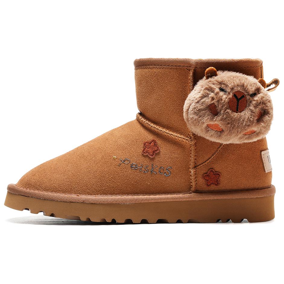 UGG CLASSIC MINI Short Snow Boots Women's Chestnut