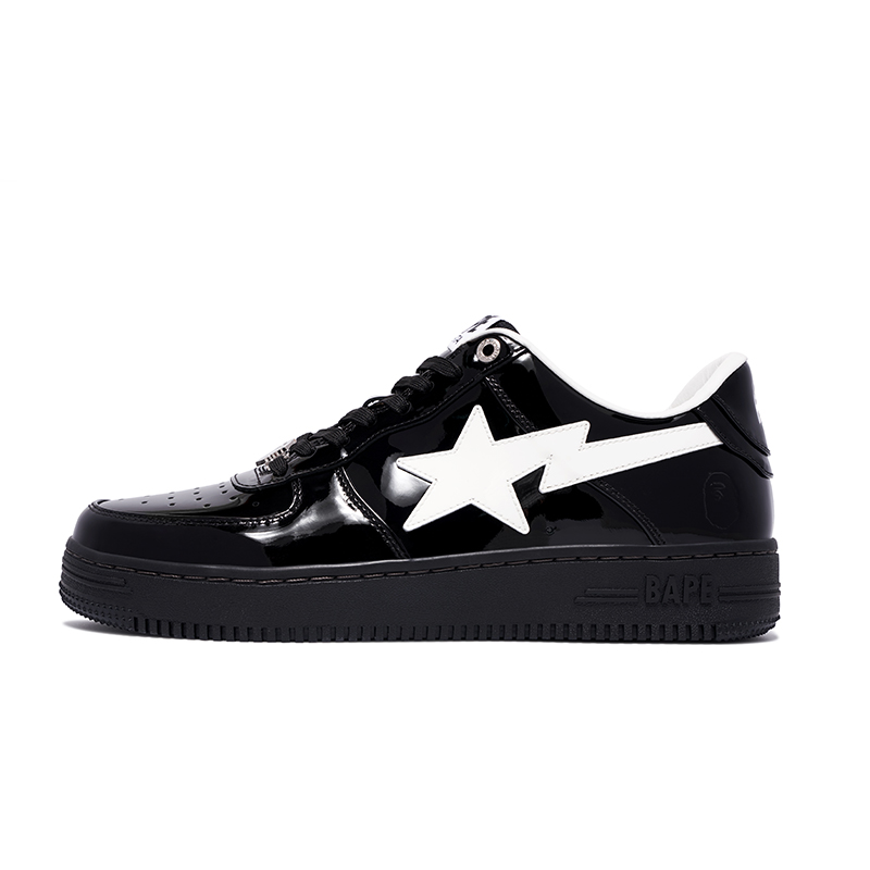 A BATHING APE Bape STA Abrasion Resistant Low top Casual Shoes Women's