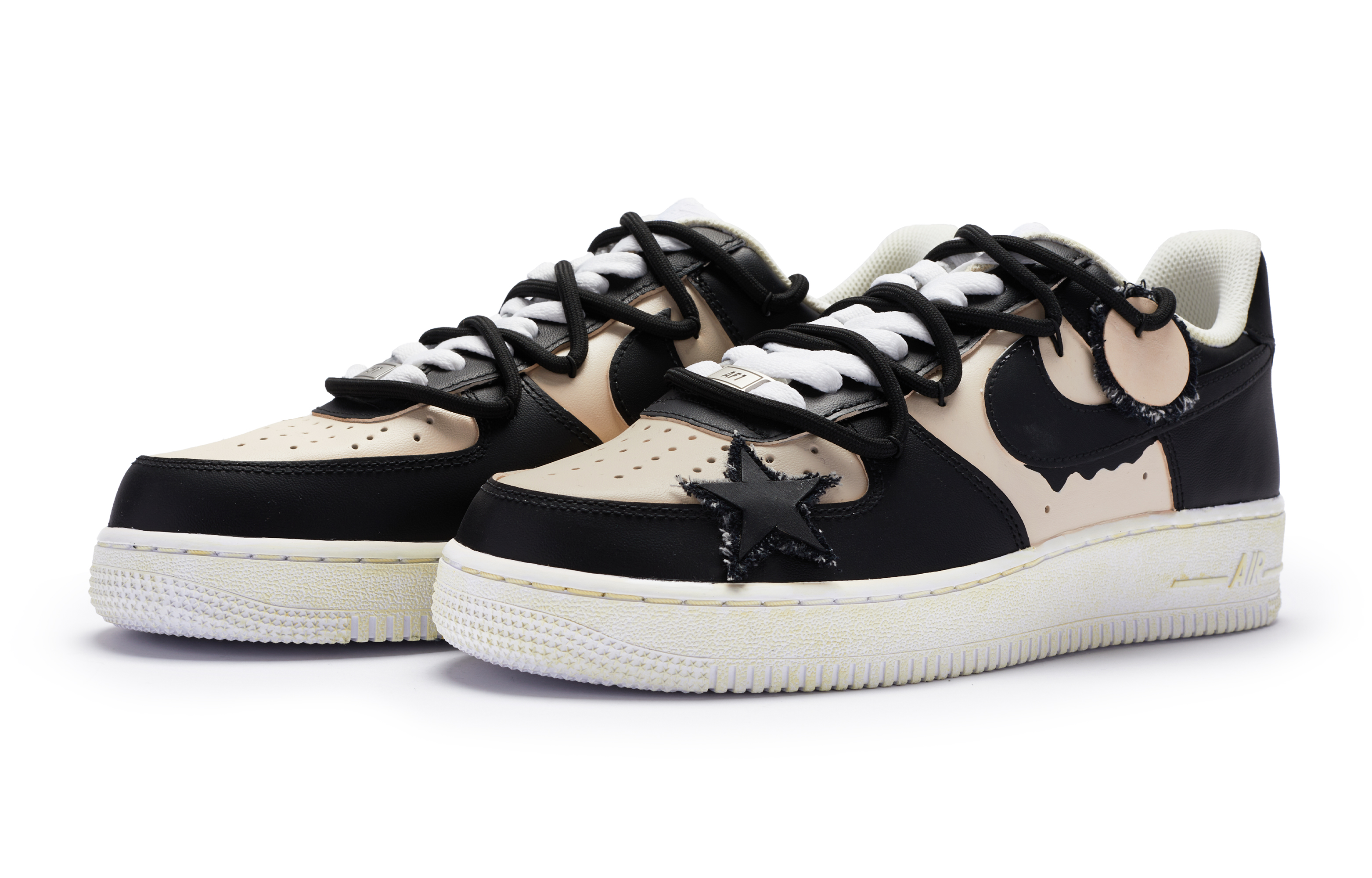 Nike Air Force 1 Low 811 Manufacturing Low Top Skateboard Shoes GS Black Rice купить в интернет-магазине Yoocart с быстрой доставкой по России.