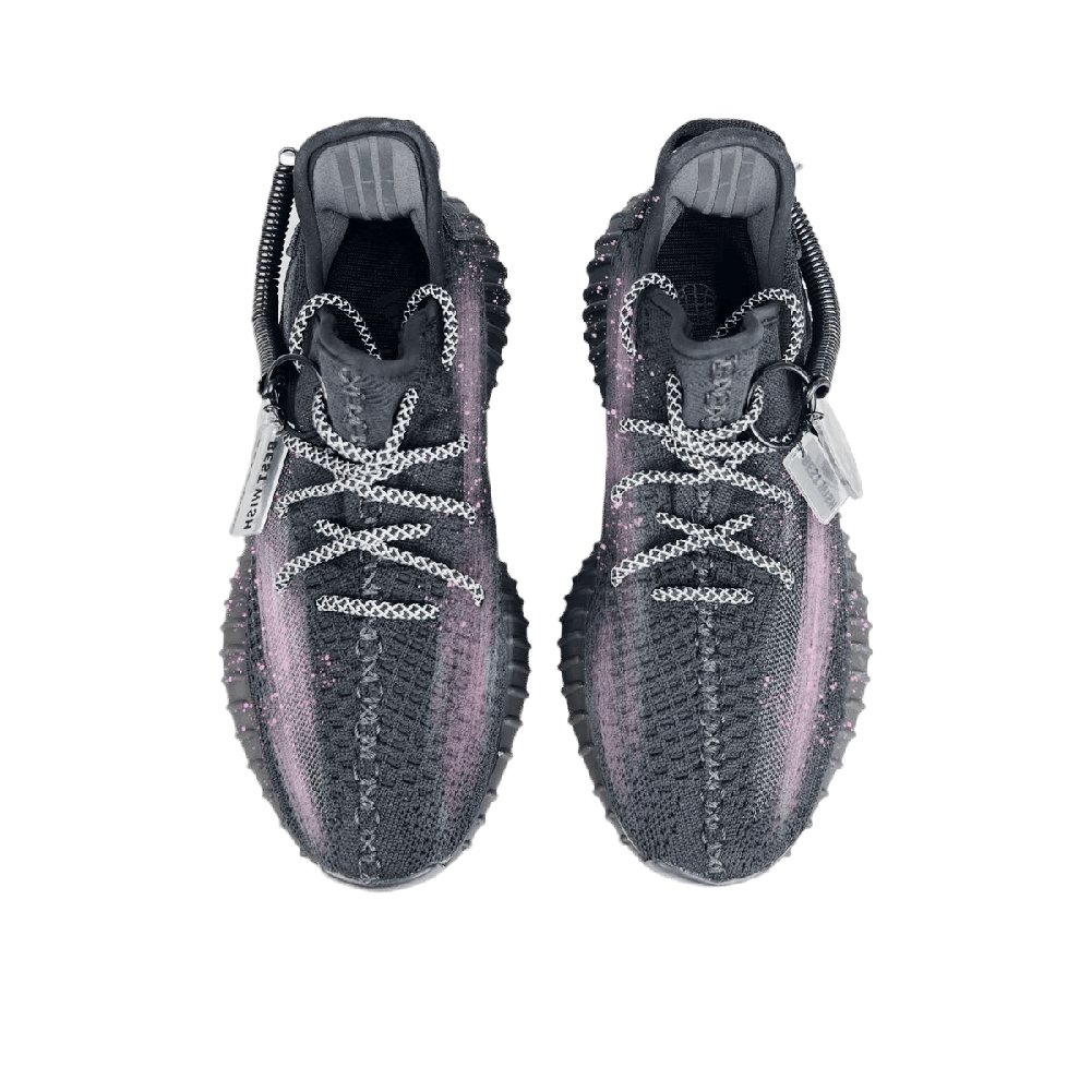 Adidas Originals Yeezy Boost 350 Anti-Slip And Wear-Resistant Lightweight Low-Top Casual Shoes Unisex Misty Pink Gray