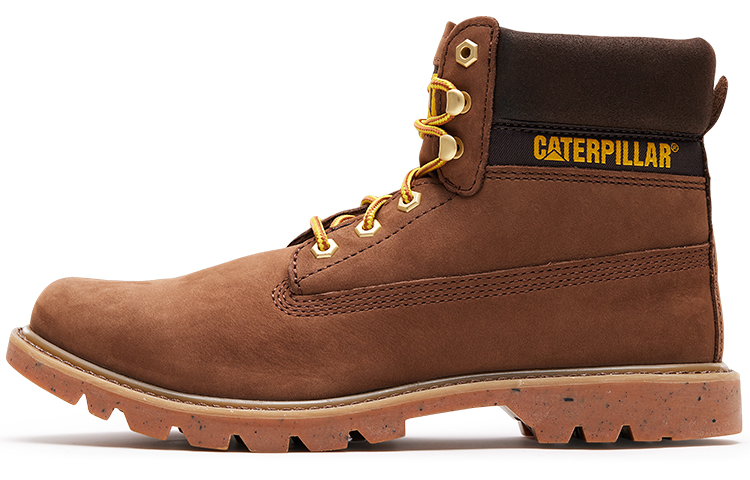 CAT Colorado Series E Breathable Wear-Resistant Slip-Resistant Short Outdoor Boots Unisex Dark Brown