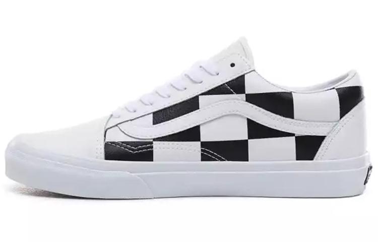 Old Skool Vans 'Leather Check'
