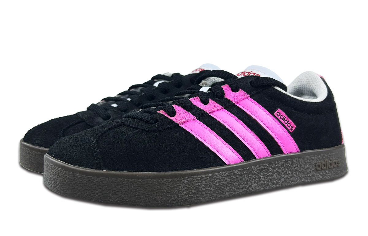 Adidas Neo VL Court 2.0 Anti-Slip Wear-Resistant Low-Top Skateboard Shoes Unisex Black Pink купить в интернет-магазине Yoocart с быстрой доставкой по России.