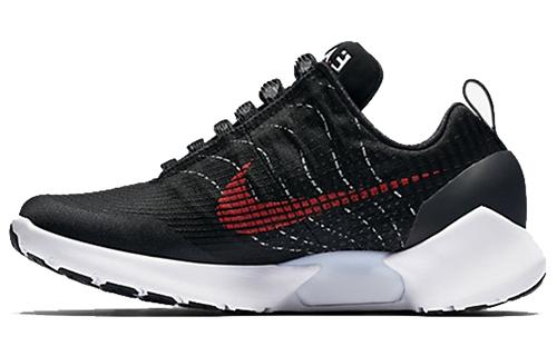Nike Hyper Adapt Non-slip Lightweight Low-Top Running Shoes Men's Black White Red