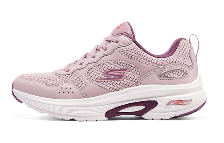 Skechers GO RUN Fit Refine Cushioning Low Top Casual Shoes Women's Dark Pink