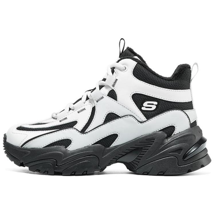 Skechers Stamina Chunky Sneakers Women's High Top Natural, Black