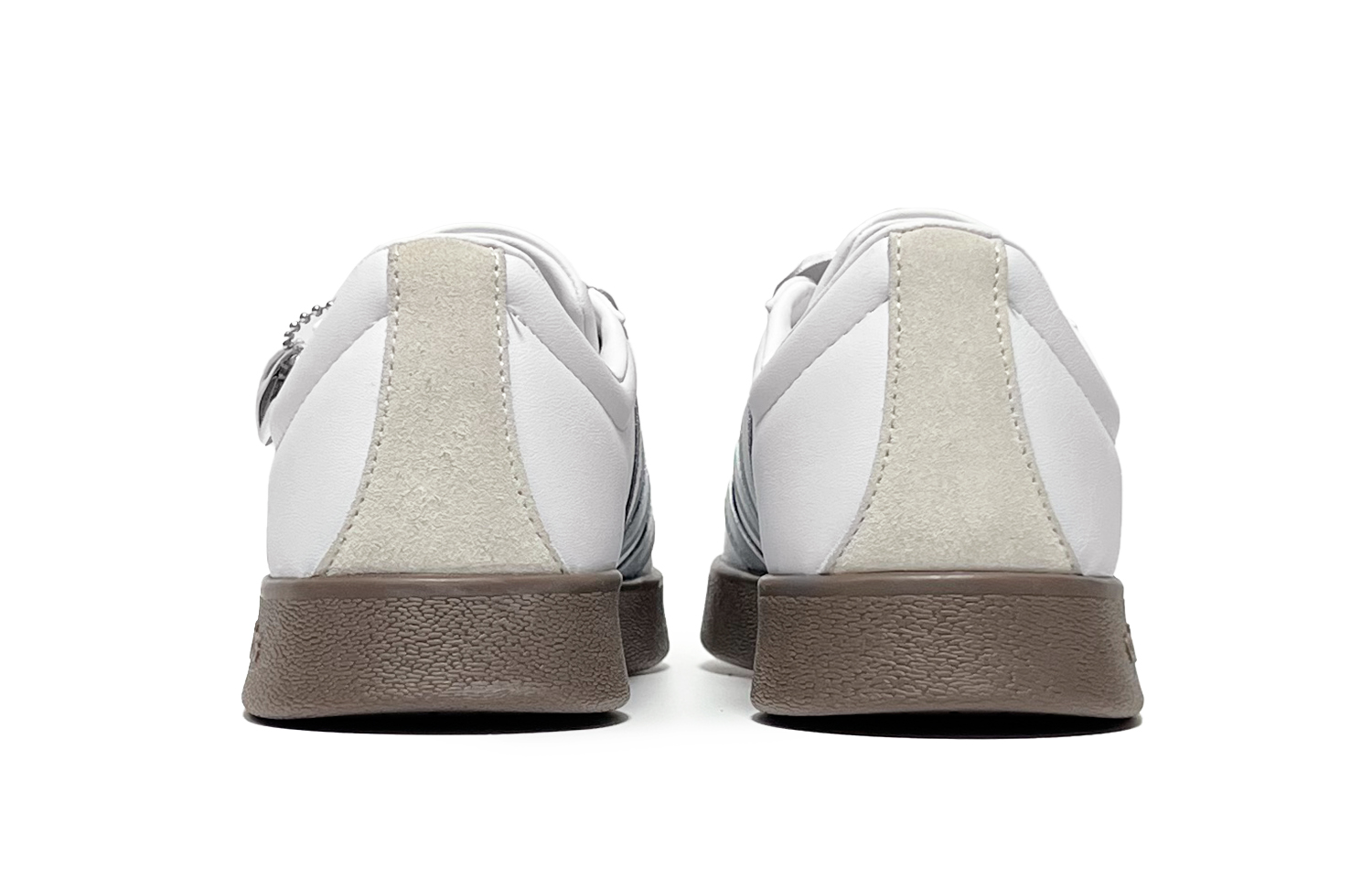 Adidas Neo VL Court 2.0 Silver Satin Abrasion Resistant Low Top Skateboard Shoes Unisex White Silver купить в интернет-магазине Yoocart с быстрой доставкой по России.