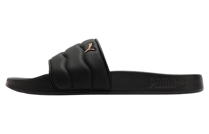 PUMA Lead Cat 2.0 Puffy 'Black Metallic Gold' Women's