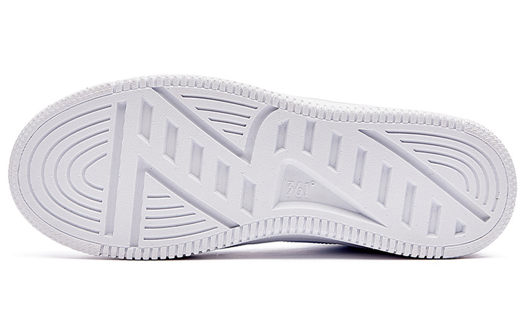 361° Anti-Slip Wear-Resistant High-Top Skateboard Shoes Men's White Gray
