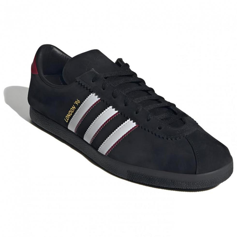 Adidas London 96 'Black Scarlet' купить в интернет-магазине Yoocart с быстрой доставкой по России.