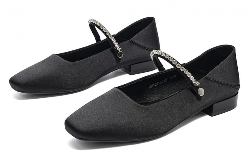 EBLAN Slim Heel Mary Jane Shoes Women's Black купить в интернет-магазине Yoocart с быстрой доставкой по России.