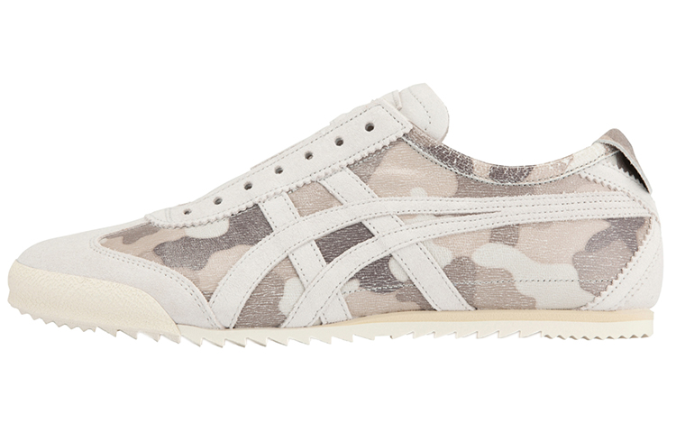 Onitsuka Tiger Mexico Slip On Deluxe 'White Grey Camouflage' Women's