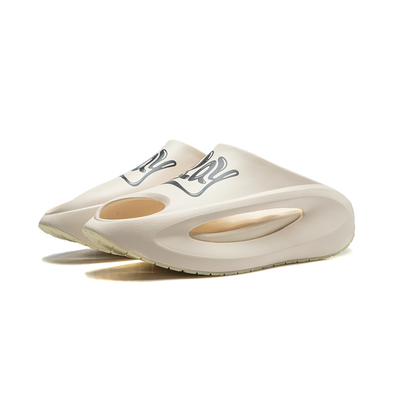 LiNing Yun You Slay Slide Slippers Unisex Ecru купить в интернет-магазине Yoocart с быстрой доставкой по России.