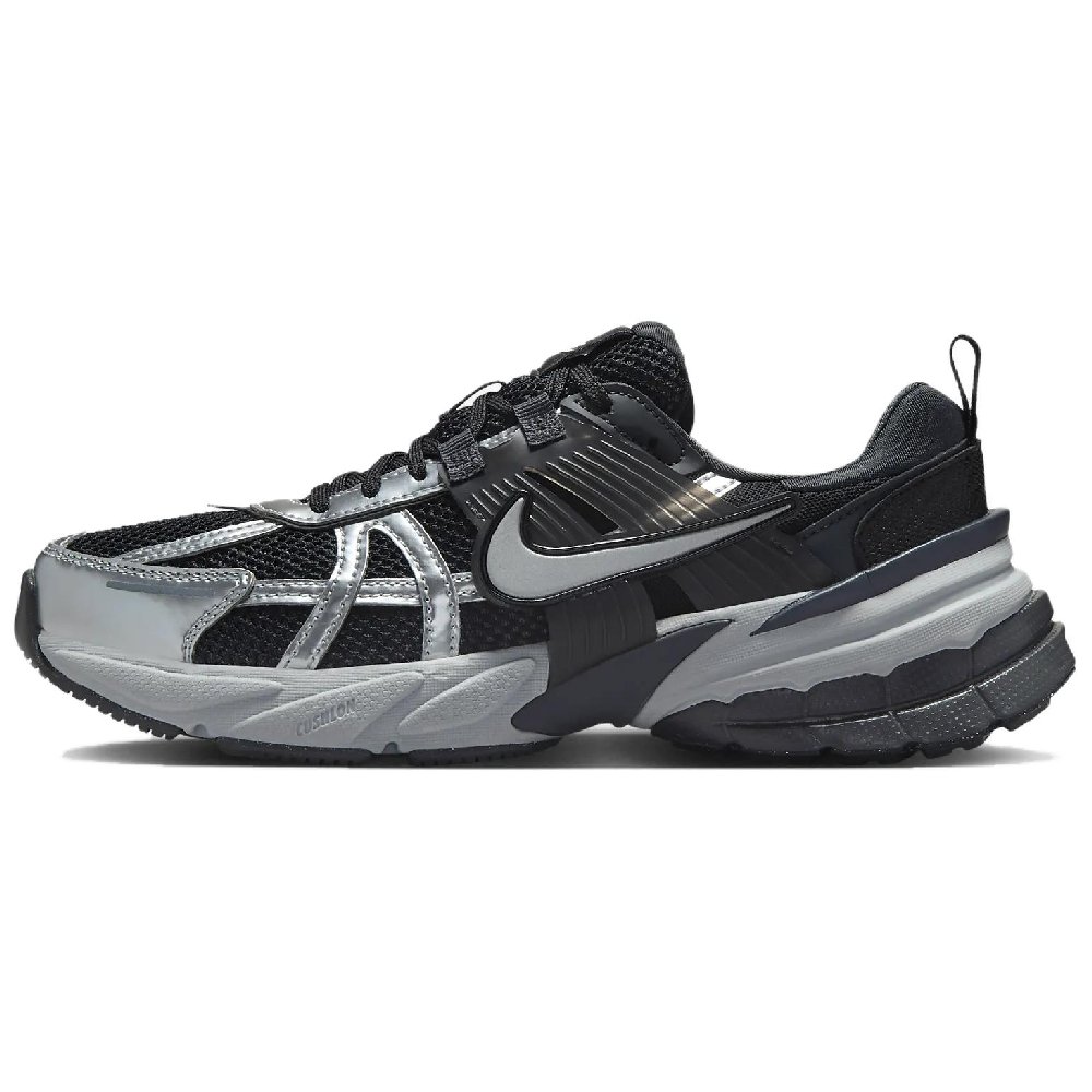 Nike V2K Run Wear-Resistant Low-Top Running Shoes Women's Black