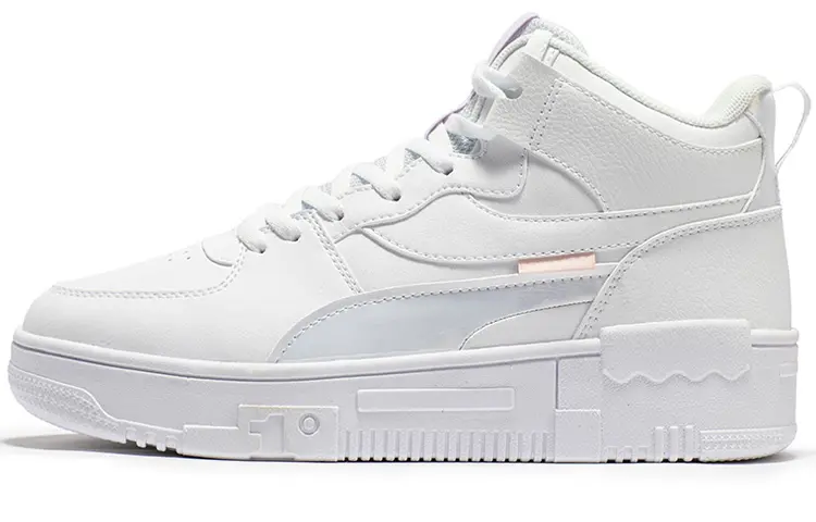361° High Top Skateboard Shoes Women's White Pink