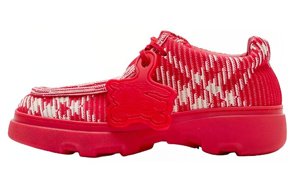 Burberry Vintage-check Woven Creeper Shoes