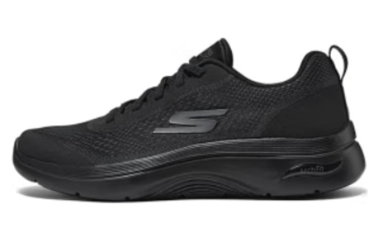 Skechers GO Walk Arch Fit 2.0 Cushioning, Abrasion Resistant, Breathable Support Low top Casual Shoes Men's Black