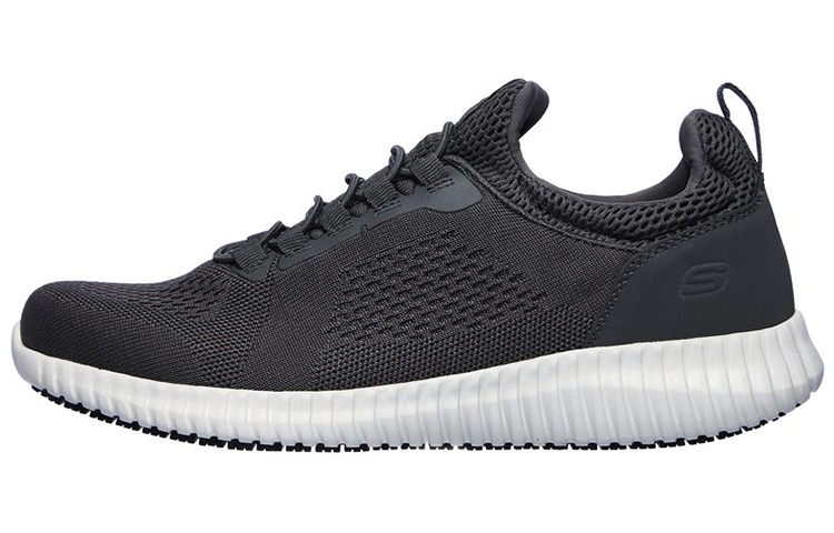Skechers Relaxed Fit Cessnock Sr Low Top Casual Shoes Men's Gray