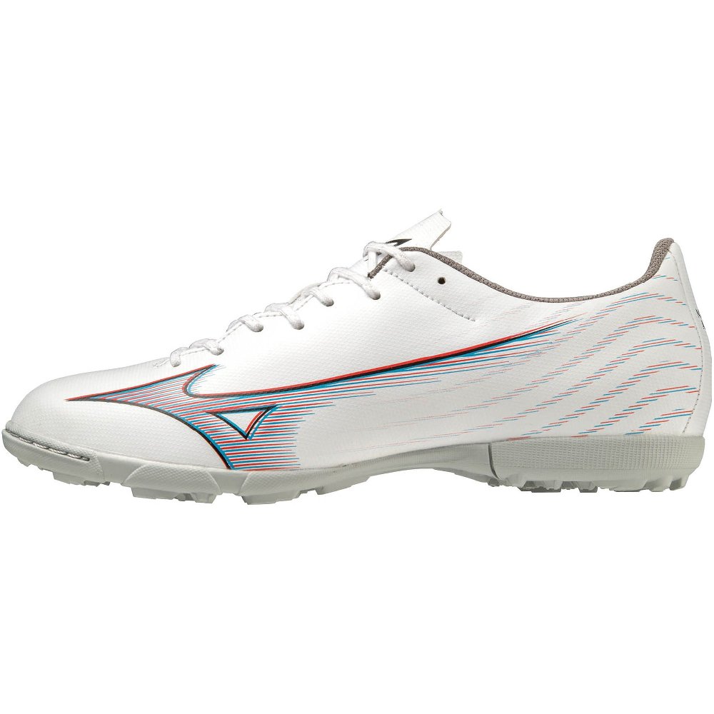 Mizuno Anti Slip Wear Resistant Soccer Shoes Unisex White
