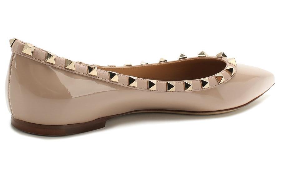 Valentino Rockstud Patent Leather Flats Women's купить в интернет-магазине Yoocart с быстрой доставкой по России.