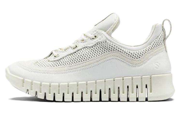 Ecco Low-Top Casual Shoes Women's White