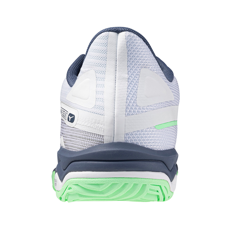 Mizuno Wave Exceed Light 2 Ac 'White Vintage Indigo Mint' купить в интернет-магазине Yoocart с быстрой доставкой по России.