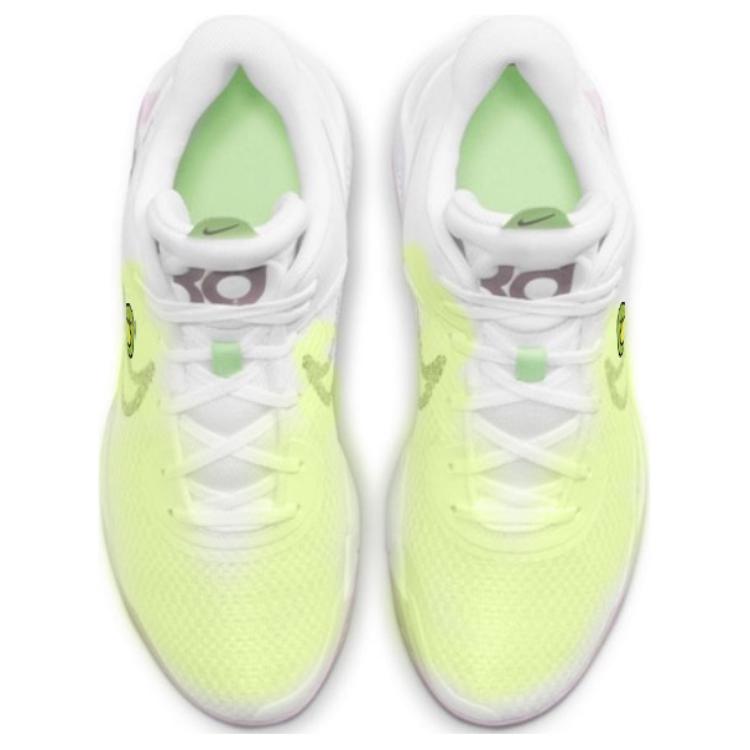 Nike KD Trey 5 IX Anti-Slip Wear-Resistant Low-Top Vintage Basketball Shoes Unisex White Yellow Green купить в интернет-магазине Yoocart с быстрой доставкой по России.