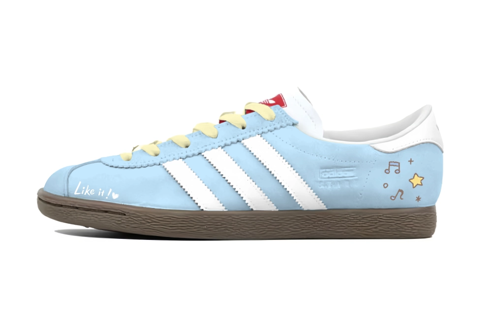 Adidas Originals Stadt Sea Salt Ice Blue Low top German Army Trainers Unisex Blue