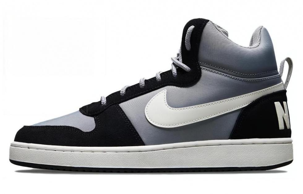 Nike Court Borough Mid Premium 'Matte Silver Black'