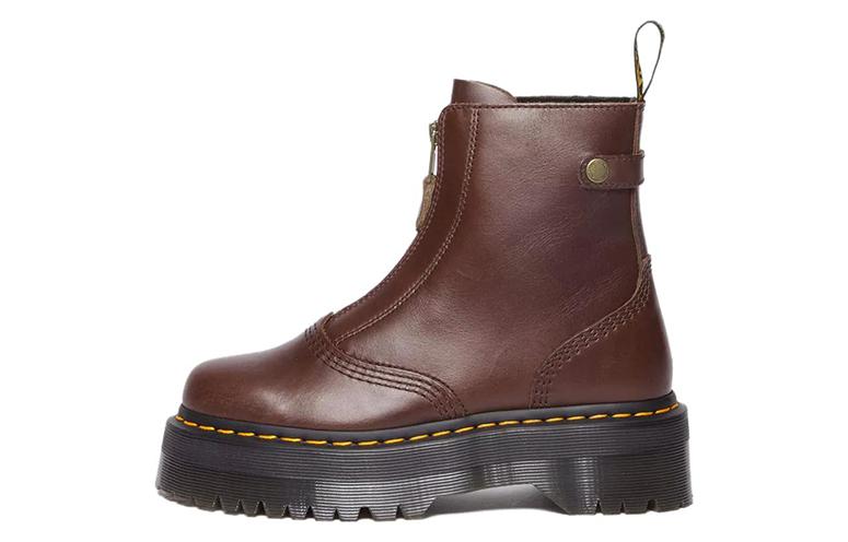 Dr.Martens Jetta Platform Boots 'Dark Brown' Women's