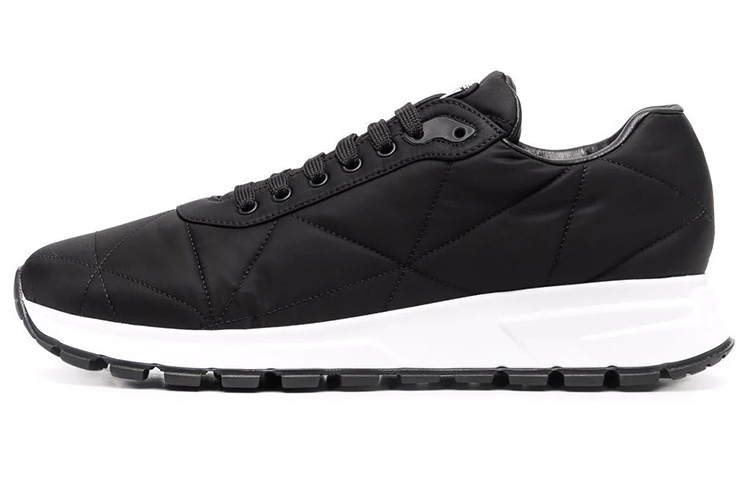 PRADA Casual Shoes Men Low Top Black