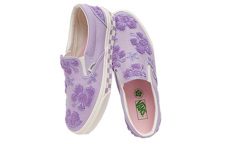 Slip On Emma Mulholland On Holiday X Classic Vans 'Whimsical Floral Embroidery'
