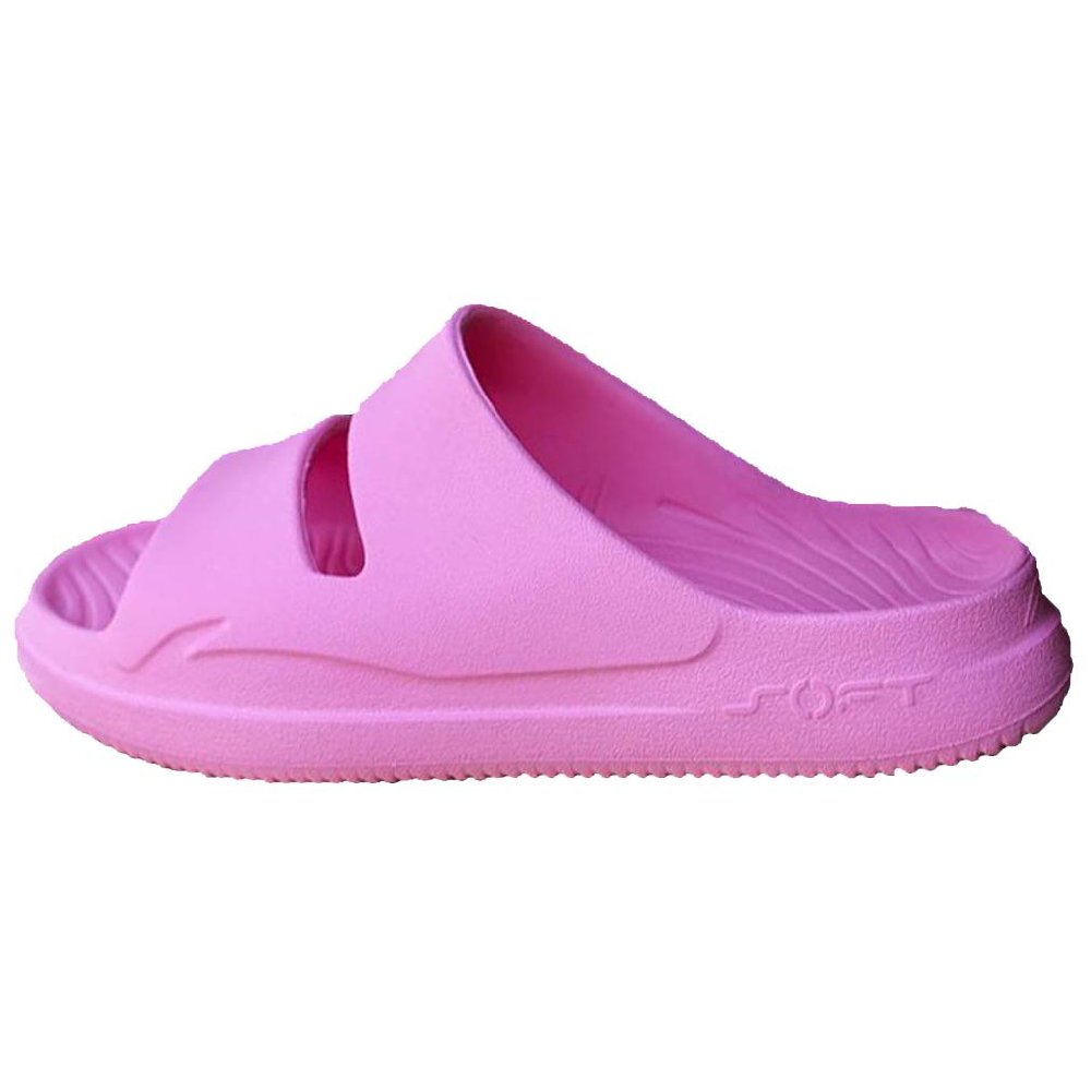 LiNing Soft Clap Slip Resistant Slide Slippers Unisex Fairy Trail Pink