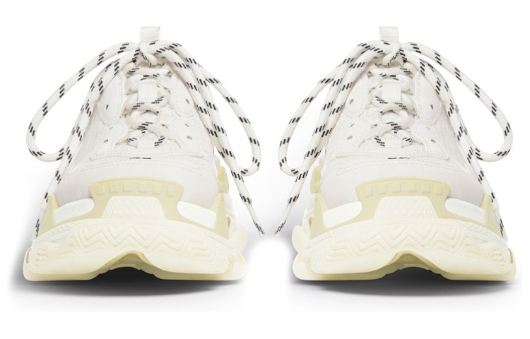 Balenciaga Triple S Mules 'White Double Foam And Mesh' Women's
