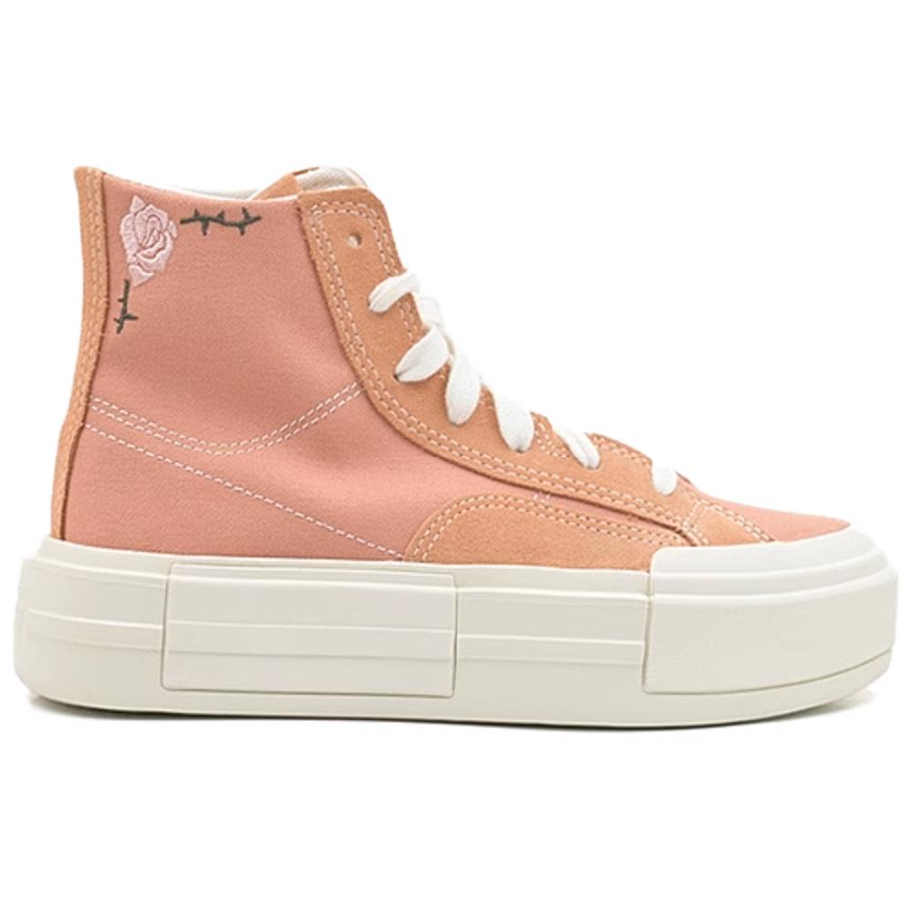 Converse All Star Anti-Slip Wear-Resistant High-Top Canvas Shoes Unisex Light Orange