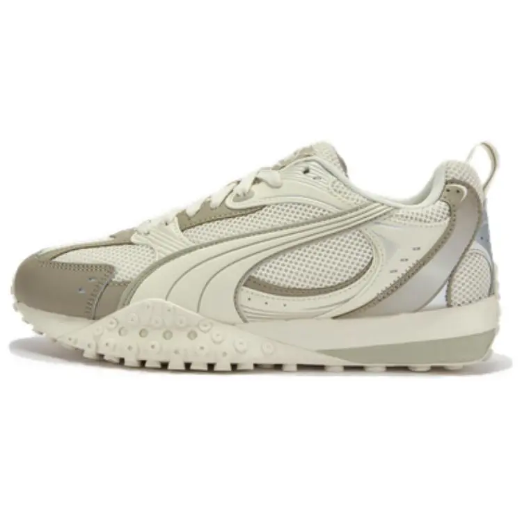 PUMA Blktop Rider Low Top Casual Shoes Unisex White Coffee