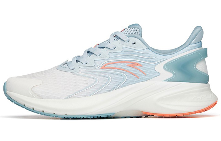 Anta Antelope Run 2 Cushioning Anti-Slip And Wear-Resistant Low-Top Running Shoes Women's White Blue Teal