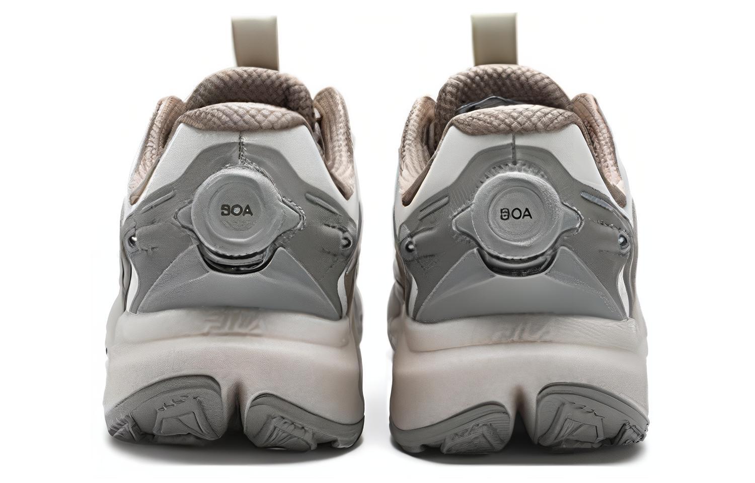 FILA BOA WOLF Low Top Casual Running Shoes Men's Beige Brown Gray купить в интернет-магазине Yoocart с быстрой доставкой по России.