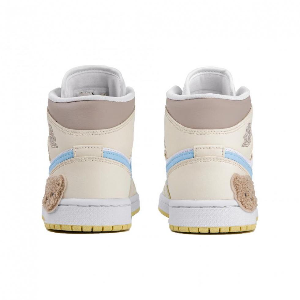 Jordan Air Jordan 1 High-Top Vintage Basketball Shoes Women's White Yellow купить в интернет-магазине Yoocart с быстрой доставкой по России.