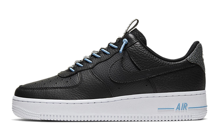 Nike Air Force 1 Low '07 Lux Black Light Blue Women's