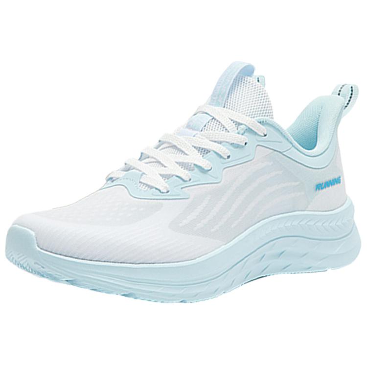 361° Qingsu Shock Absorbers With Slip Resistant Features Low Top Running Shoes Men's White Blue
